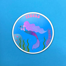 Load image into Gallery viewer, Pisces Zodiac Vinyl Sticker
